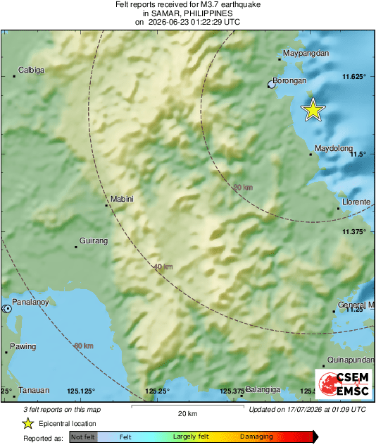 Intensity Map