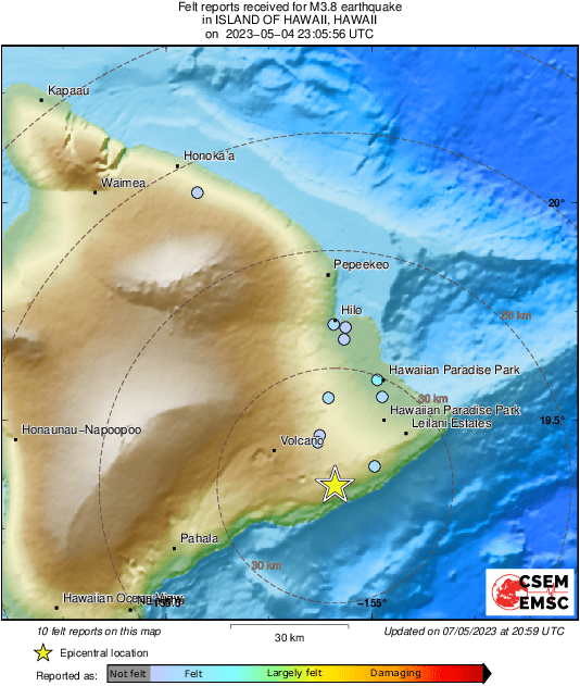 Earthquake hawaii 12 3 24