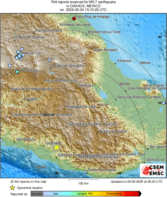 intensity map